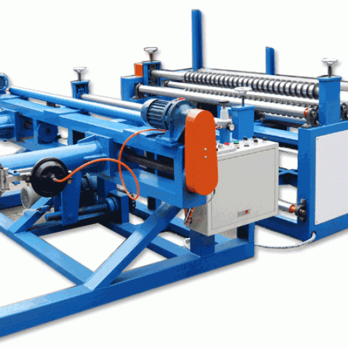 Kraft paper slitting and rewinding machine